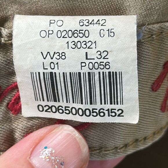 Territory Ahead Mens Khaki Chino Work Pants size W38 L32 - Picture 12 of 12